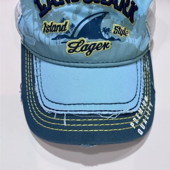 NWOT Landshark Island Style Lager Hat Baseball Cap One Size Adjustable - Picture 8 of 9